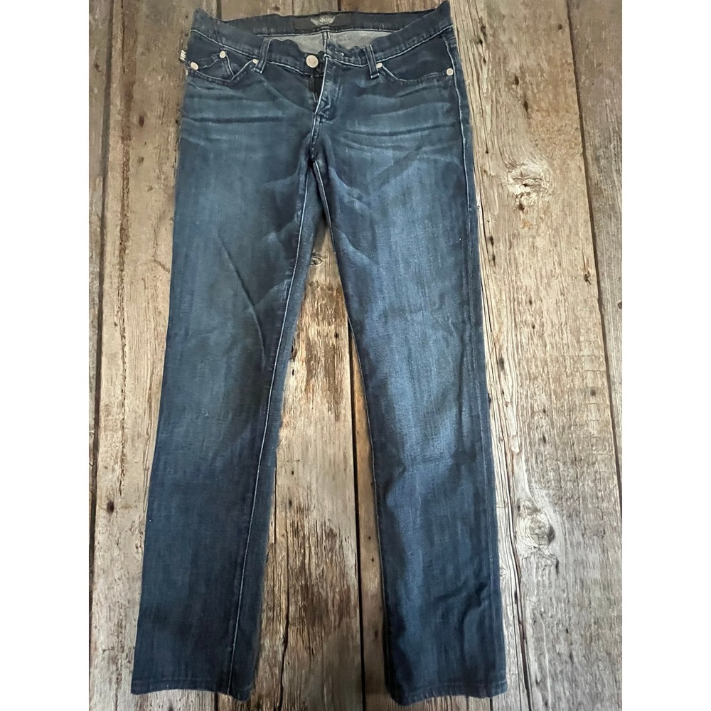 Rock & Republic Los Angeles Dark Wash Straight‎ Leg Denim Jeans Mens 32x31